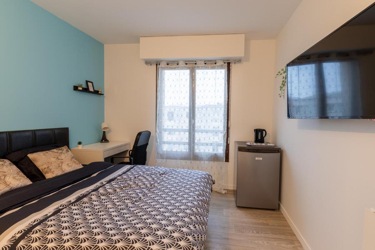 مبيت وإفطار Le Beau Refuge Parisien De Cergy - Parisian Modern Flat At سيرُجي المظهر الخارجي الصورة