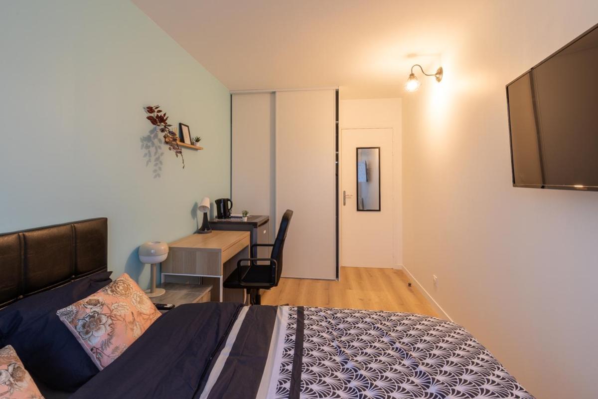مبيت وإفطار Le Beau Refuge Parisien De Cergy - Parisian Modern Flat At سيرُجي المظهر الخارجي الصورة